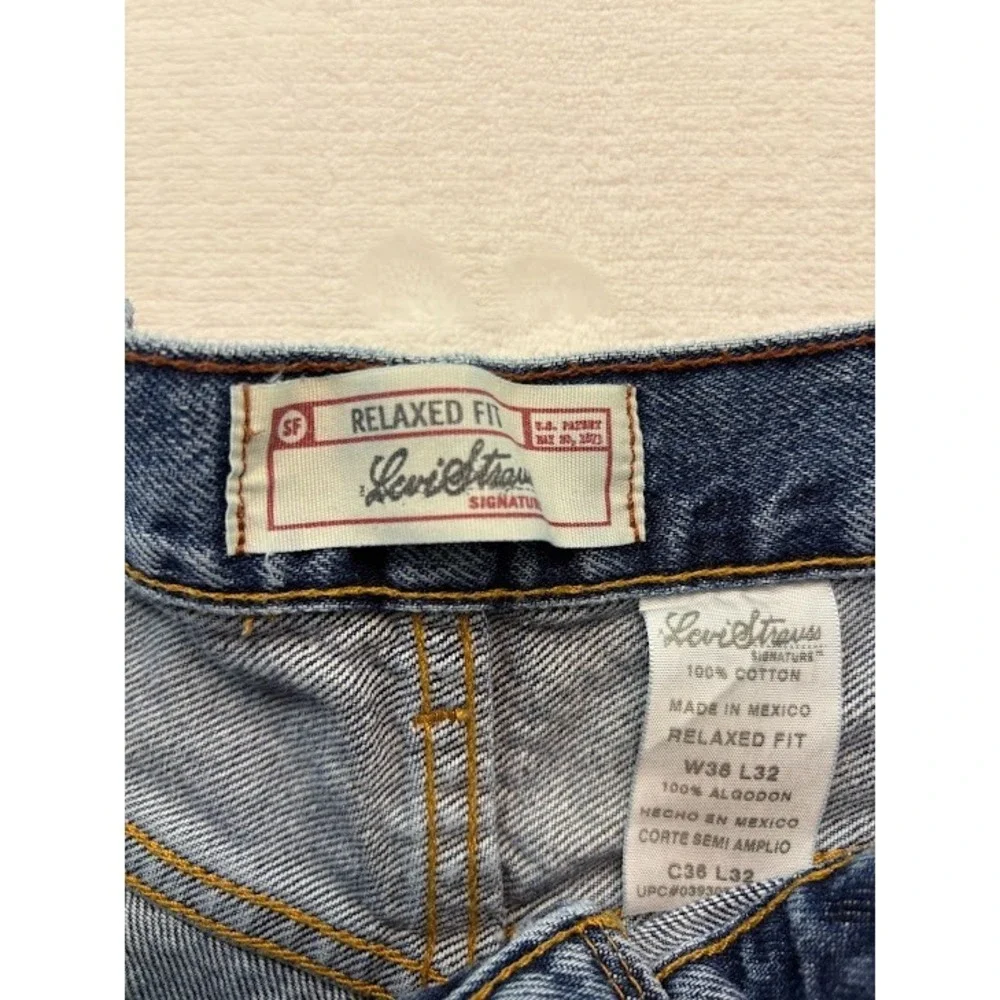 Levi Strauss Signature‎ Jeans Y2K Relaxed Fit Size 36 x 32